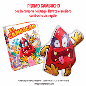 Promo Cambucho (juego+muñeco)